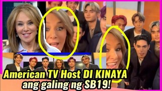 TV Host ng Good Day New York, na-STARSTRUCK sa SB19 sa US debut nila!