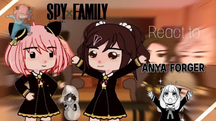 eden academy react to anya forger || Spy x family react