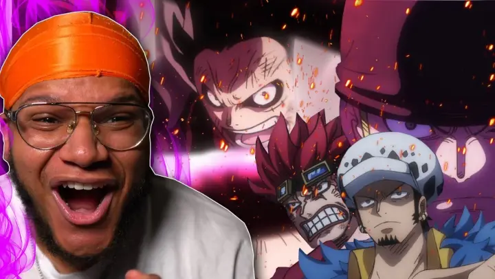 THE WORST GENERATION IS OUT FORBLOOD!!! | ONE PIECE EP. 1017 REACTION!!!