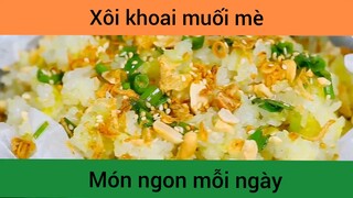 Xôi khoai muối mè