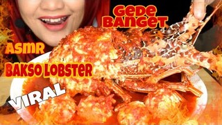 ASMR BAKSO LOBSTER || BAKSO LOBSTER MANDI CABE || LOBSTER RAKSASA ENAK BANGET || ASMR INDONESIA