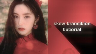 SKEW TRANSITION TUTORIAL || AFTER EFFECTS