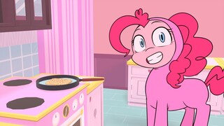 PINKIE PIE COOKS RAMEN AND RAPS