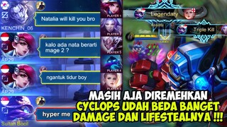 AWALNYA DIREMEHKAN TEMAN, BUFF SAMPAI DIAMBIL PADAHAL CYCLOPS SUDAH DIBUFF MOONTON BESAR BESARAN