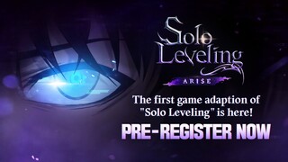 [Solo Leveling:ARISE] The first game adaption of "Solo Leveling" is here! Pre-register now!