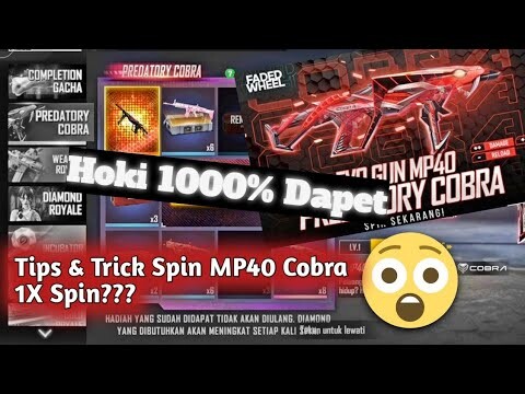 Cara Spin MP40 COBRA 1X Langsung Dapet | 1000000% Hokiii😜
