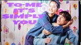 TO ME IT'S SIMPLY YOU Episode 9 Tagalog Dubbed