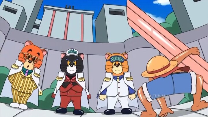 Tom & Jerry X One Piece - Marineford 🤣