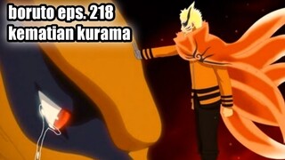 boruto episode 218 sub indo full movie bahasa indonesia - kematian kurama