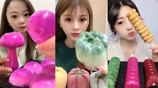 Ice Eating Ice Thánh Ăn Đá Trào lưu Ăn Nước Đá màu sắc ASMR氷の咀嚼音#195