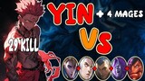 Yin + Cancer Team Beats Perfect Team ~ 29 Kill ~ Yin Best Build 2023 | MLBB