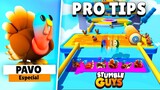 PROBANDO los MEJORES PRO TIPS con PAVOS de STUMBLE GUYS! 😂 *nuevos trucos* - Jonbtc