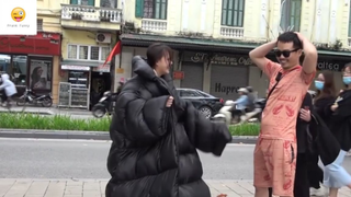 (P8) Troll Mang Áo Khổng Lồ Ra Phố #Prank