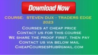 Steven Dux – Traders Edge 2023