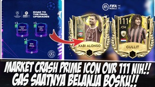 MARKET CRASH LAGI!! GAS BELANJA PRIME ICON OVR 111 EVENT UCL23 FIFA MOBILE | FIFA MOBILE INDONESIA