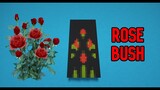Banner design ideas: How to make a ROSE BUSH banner in Minecraft!