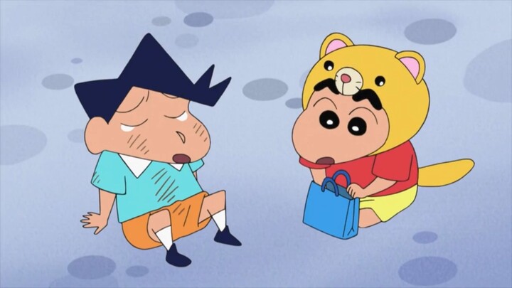 [Crayon Shin-chan] Kazama sangat khawatir hingga dia menangis karena dia tidak dapat menemukan jalan