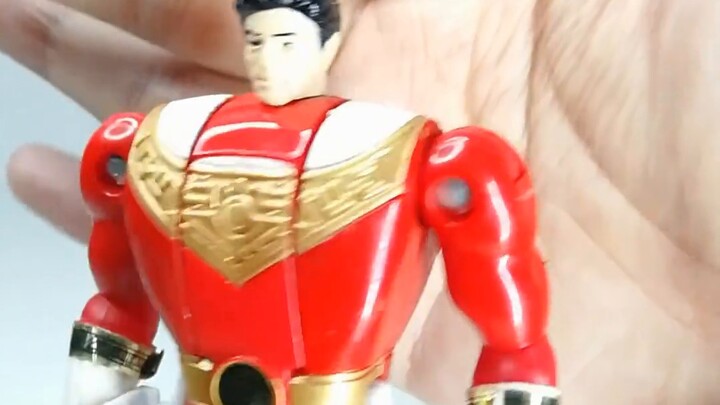 [Double-sided mannequin toy] Decompression toys, turn over the head of the Super Power Team Japanese