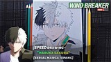 [SPEED DRAWING] anime baru 'WIND BREAKER"😮| Haruka Sakura | dari serial manga Jepang
