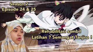 Kimetsu No Yaiba Episode 24 & 25 Reaction Indonesia