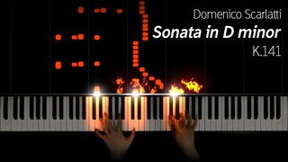 Scarlatti - Sonata in D minor, K.141 on a virtual harpsichord (A=415)