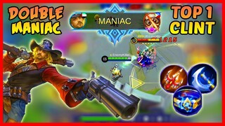 Granger is no Match to Clint | Double Maniac! Top 1 Clint by EnemyKiller - Mobile Legends - MLBB