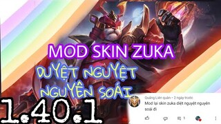 MOD SKIN ZUKA DUYỆT NGUYỆT NGUYÊN SOÁI FULL HIỆU ỨNG ÂM THANH