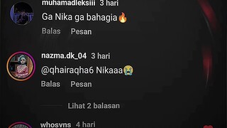 ga NIKA GBISA , MENDING NIKA DRI PD DIA WK.