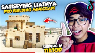 PRO BUILDER MINECRAFT !! SATISFYING BET LIATNYA WOY !!