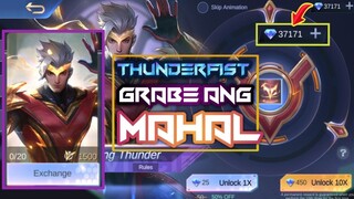 CHOU THUNDERFIST, MAGKANO NAGASTOS KO? | MOBILE LEGENDS BANG BANG