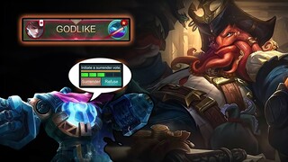 What Happens When A Godly Gusion Is Destroying My Whole Team | Mobile Legends