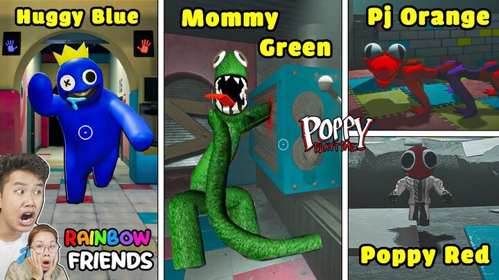 Thử Thách Mở Khoá Roblox Rainbow Friends Trong POPPY PLAYTIME 1+2 Cùng bqThanh và Ốc...