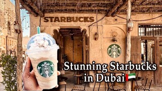 Stunning STARBUCKS in Dubai🇦🇪 - Places to Visit in UAE❤️Al Seef