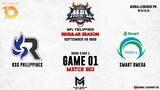 Smart Omega vs RSG Game 01 | MPLPH S10 W5D1 | OMEGA vs RSG