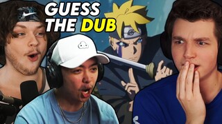 GUESS THE BORUTO DUB VOICE CHALLENGE (ft. Heisuten and Lil Chinq)