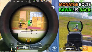 BGMI MONTAGE | PUBG MOBILE RETURN SOON | NO HACKS 1080p60 | BAWAL GAMING