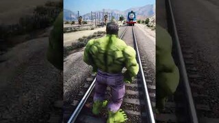 Hulk meets Thomas The Train #shorts