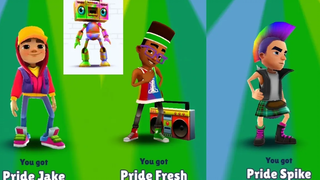 Subway Surfers Changan ปลดล็อกความภาคภูมิใจ Jake Pride Fresh & Pride Spike