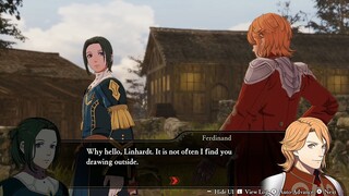 Ferdinand & Linhardt Support Conversation - Fire Emblem Warriors: Three Hopes