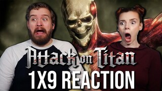 Attack On Titan 1x9 Reaction & Review | Where The Left Hand Went | Wit Studio on Crunchyroll