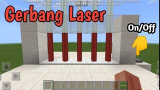 Cara membuat pintu laser di minecraft