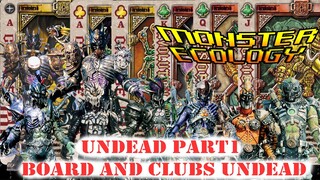 [Monster Ecology] ตัวร้ายจาก Kamen Rider Blade : Undead Part1 Origin and BOARD and Clubs Undead