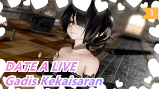 DATE A LIVE| Gadis Kekaisaran-Kurumi pakai Gaun Hitam_1