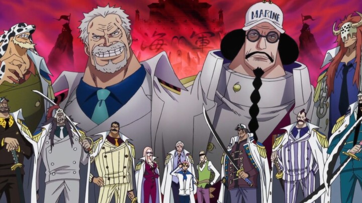 Kumpulan Adegan Pertempuran lLaut di One Piece.