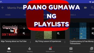 How to make Playlists in YouTube Channel?