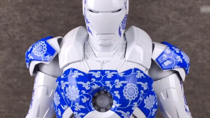 [Death Knell Repainting Tutorial] How to use the Chinese Blue and White Porcelain MK7 Iron Man custo