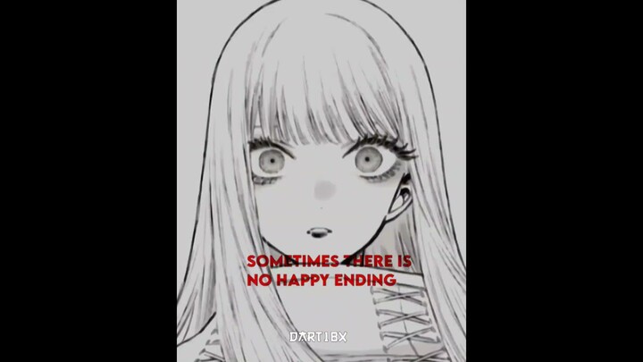 sometimes there is no happy ending 💔 🥺 [My dress up darling Manga - Edit] #mydressupdarling #gojo