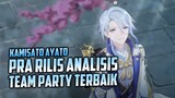 Pra-Rilis Analisis Lengkap Team Party Terbaik Ayato | Genshin Impact Indonesia
