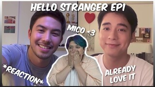 (NEW BL!) Hello Stranger Ep 1 - REACTION