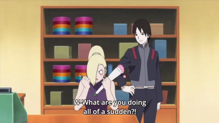 Ino Gets Blushful And Flustered When Sai Approaches Her, Ino And Sai Moments